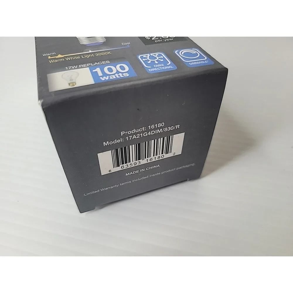 4 pk Green Creative Pro Titanium LED Series 4.0 17W (100 Watt) Warm Light‎ Bulbs
